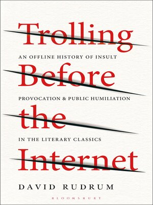 cover image of Trolling Before the Internet